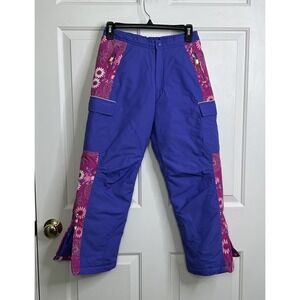 LL Bean Ski Snowboarding Pants Snow Pants Girls 12 Minor Marks READ Thinsulate